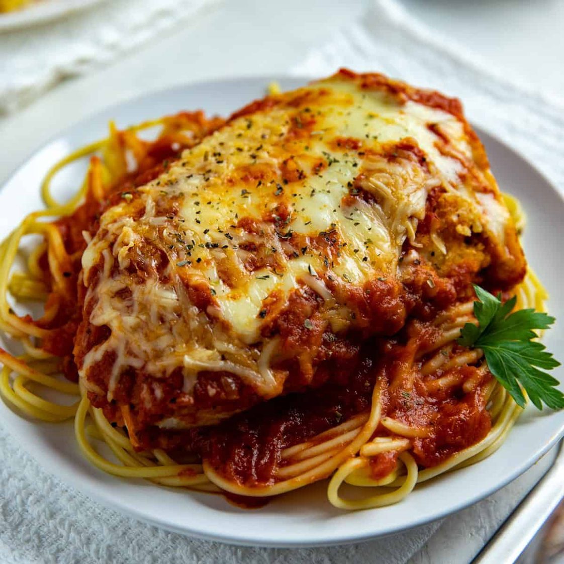 Chicken Parmesan.