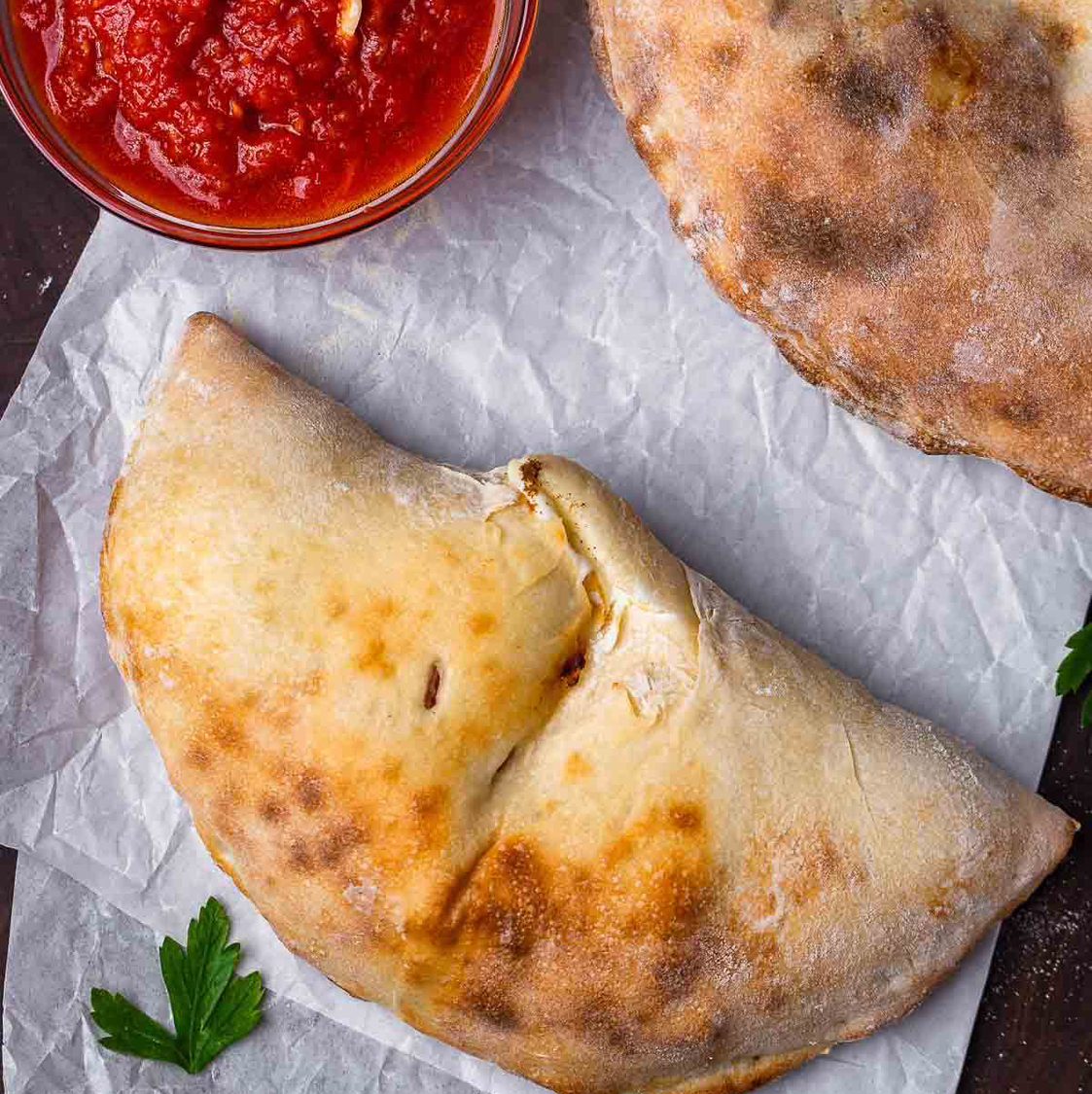 Sausage Calzone.