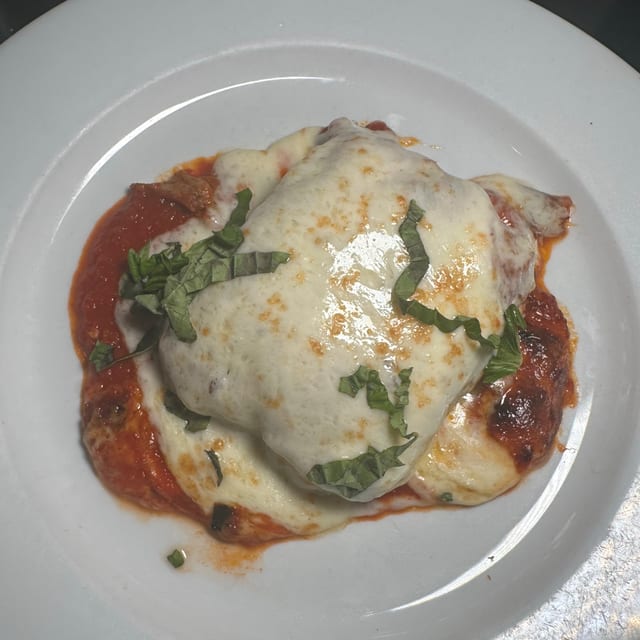Eggplant Parmesan.