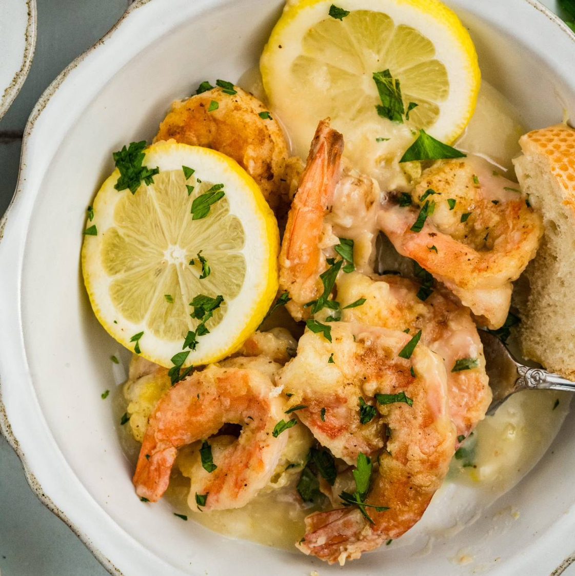 Shrimp Francese.
