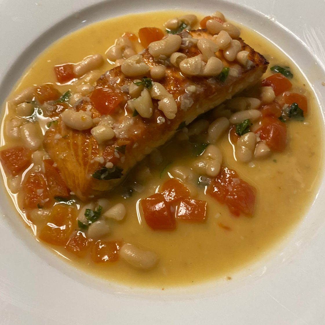 Salmon Sardenia.
